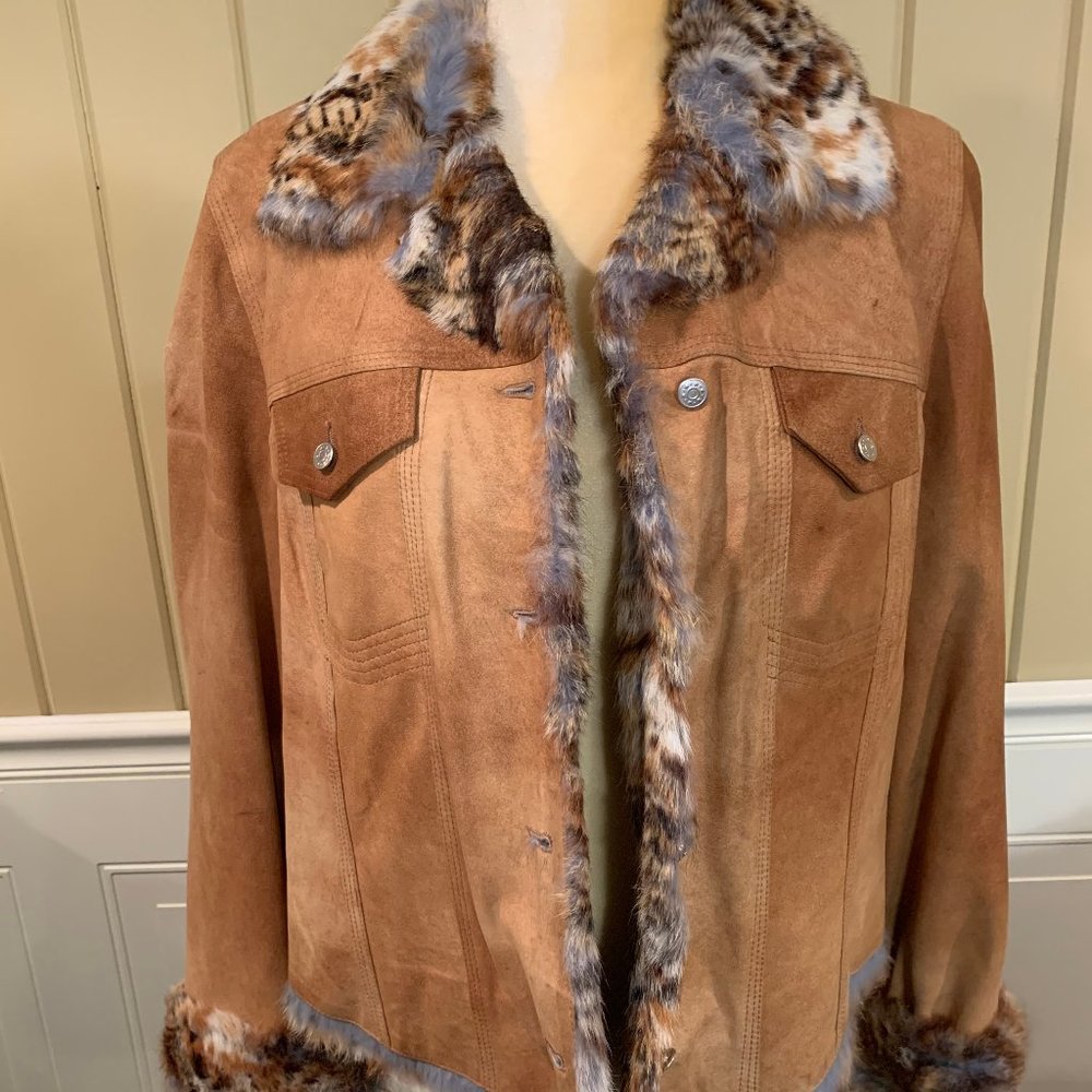 Suede Fur Vericci Jacket